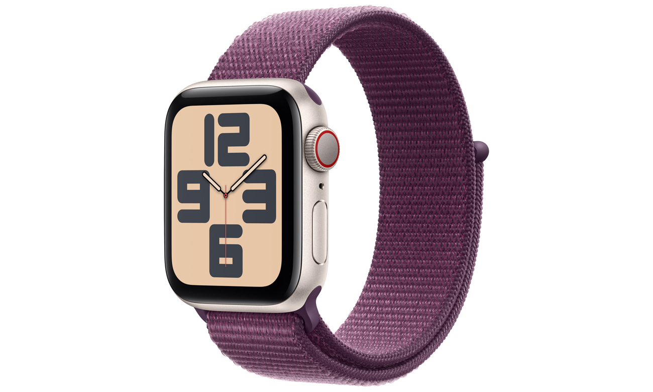Opaska sportowa do Apple Watch 38-41 mm Dojrzała śliwka - Widok ogólny