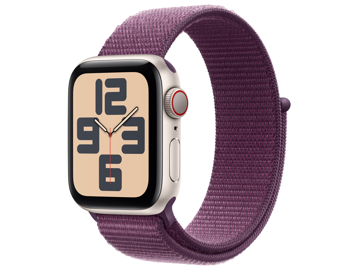 Opaska sportowa do Apple Watch 38-41 mm Dojrzała śliwka - Widok ogólny