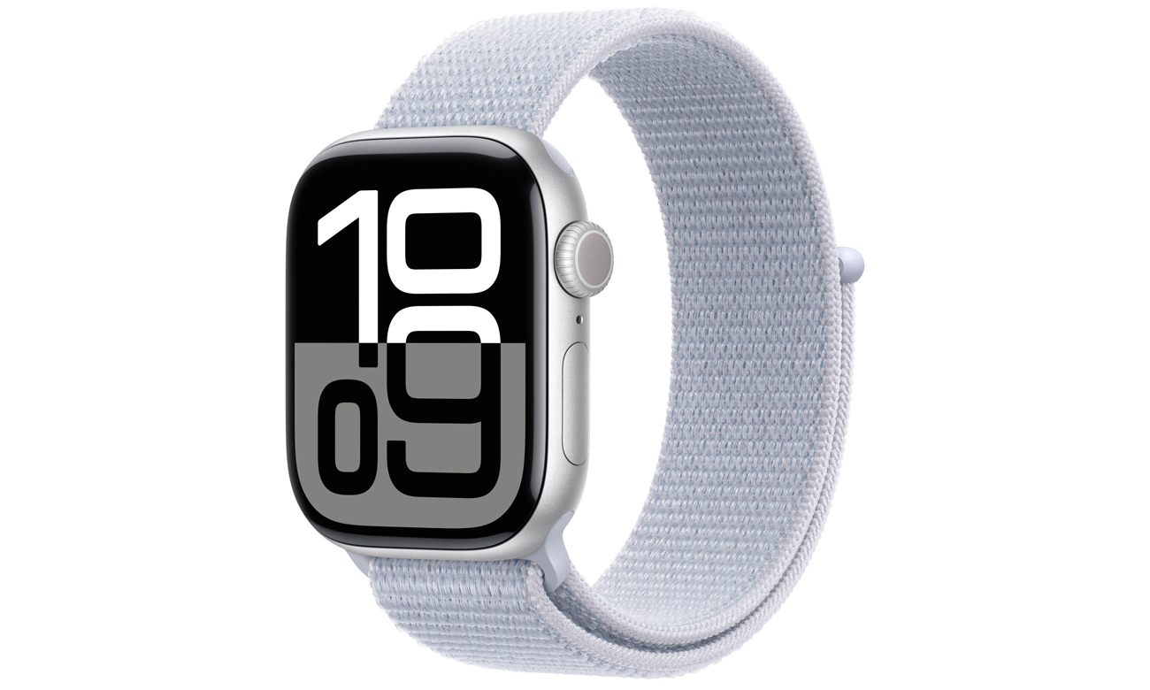 Opaska sportowa do Apple Watch 38-42 mm Błękitny obłok - Widok ogólny