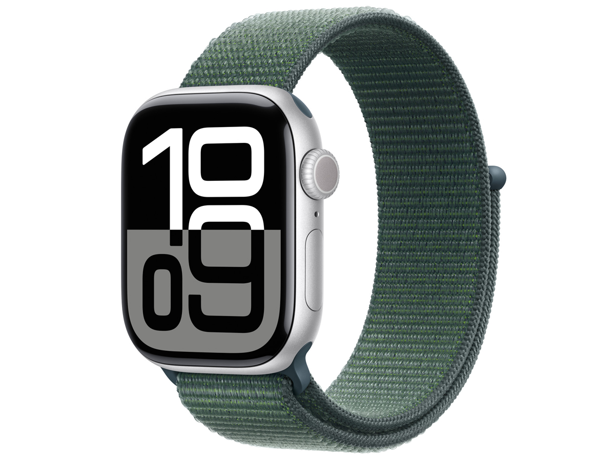 Sportarmband für Apple Watch 38–42 mm Gebirgssee - Gesamtansicht