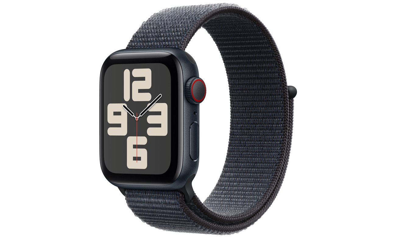 Opaska sportowa do Apple Watch 38-41 mm Atramentowa - Widok ogólny