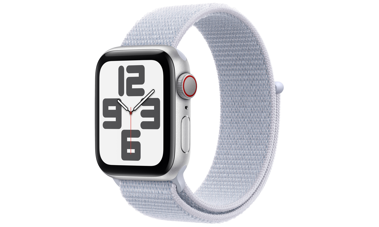 Sportarmband für Apple Watch 38-41 mm Himmelsblau - Gesamtansicht