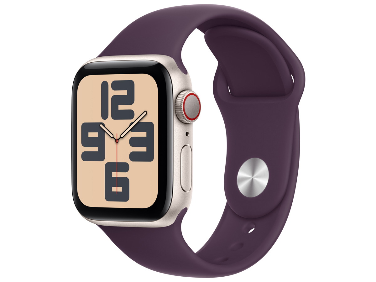 Pasek sportowy do Apple Watch 38-41 mm M/L Dojrzała śliwka - Widok ogólny