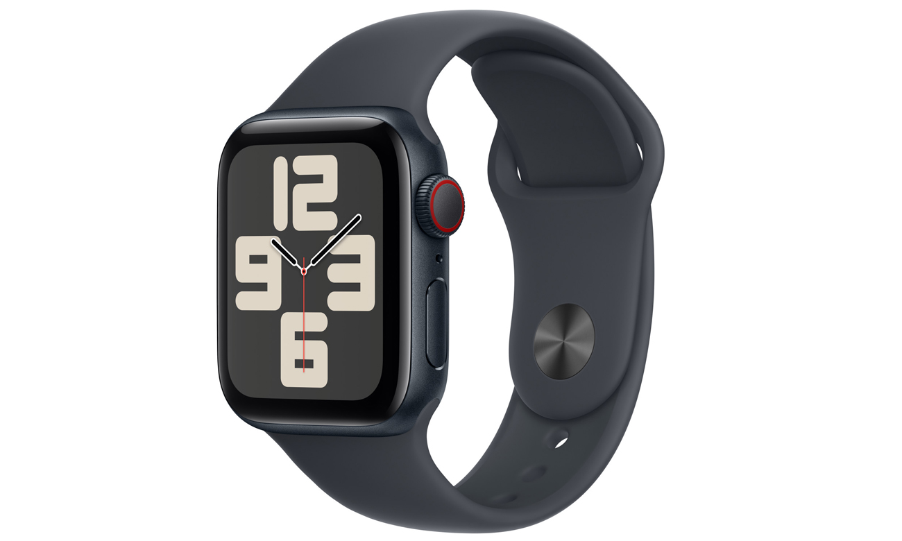 Pasek sportowy do Apple Watch 38-41 mm S/M Czarny - Widok ogólny
