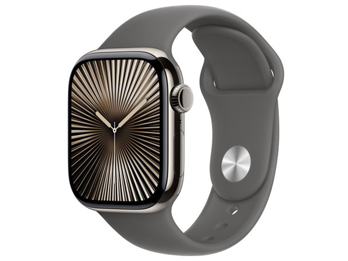 Pasek sportowy do Apple Watch 38-41 mm M/L Górska szarość- Widok ogólny