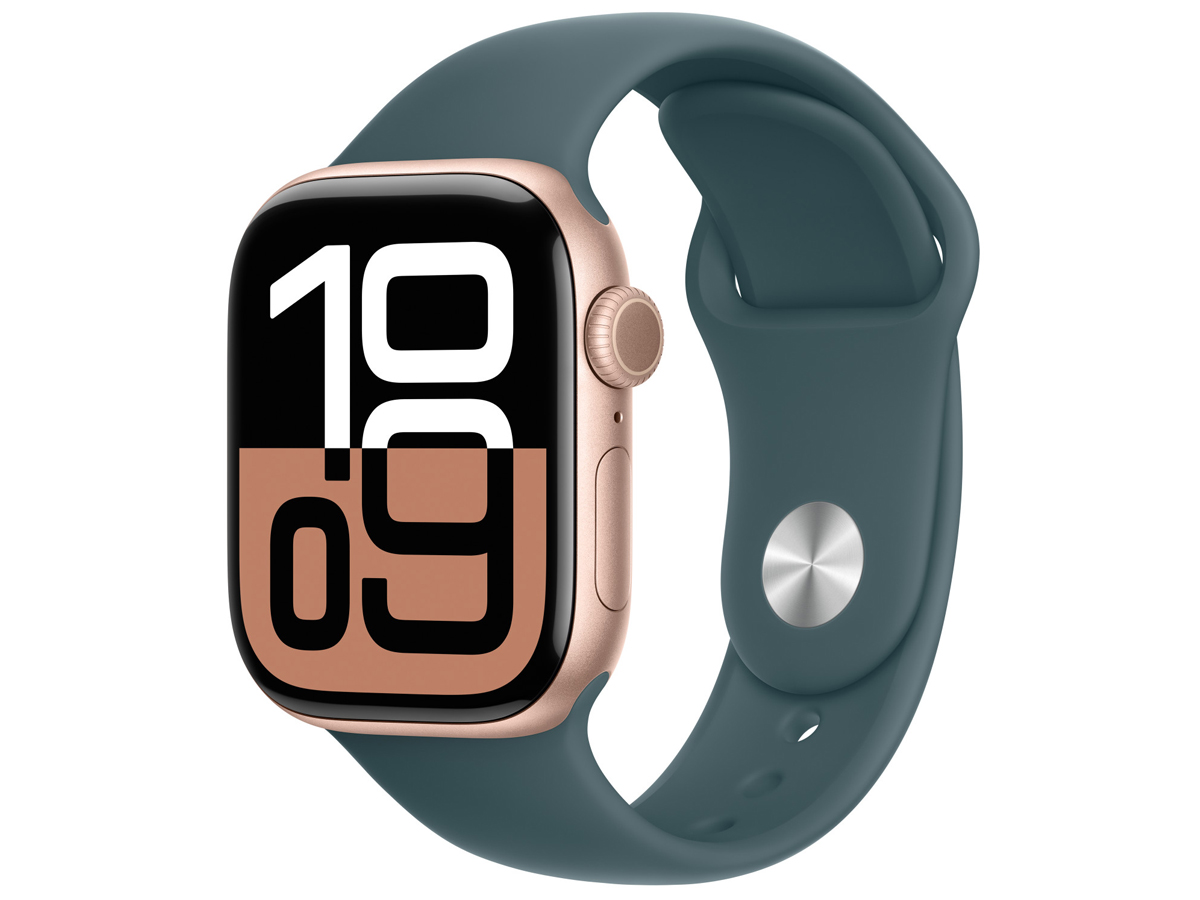 Pasek sportowy do Apple Watch 38-42 mm M/L Górskie jezioro - Widok ogólny