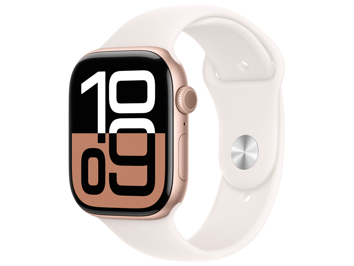 Pasek sportowy do Apple Watch 44-49 mm M/L Księżycowa poświata - Widok ogólny