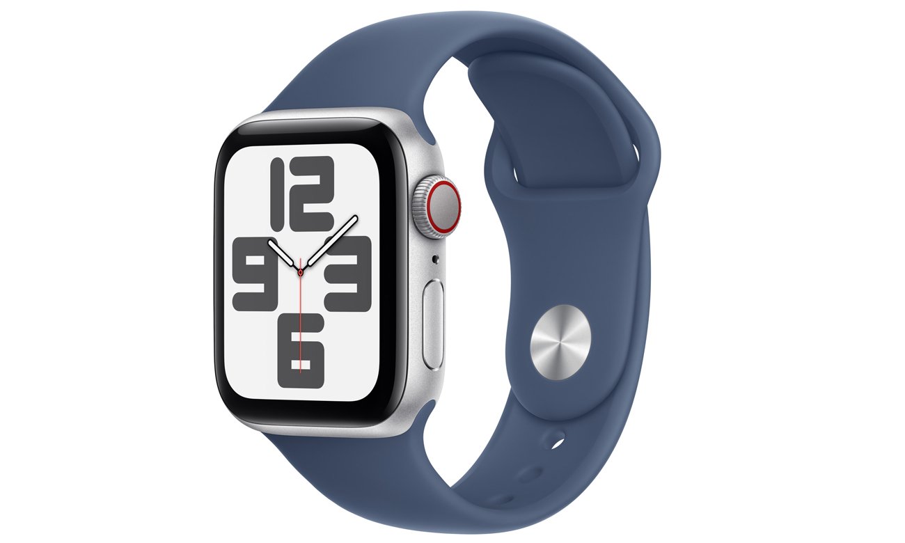 Pasek sportowy do Apple Watch 38-41 mm M/L Denim - Widok ogólny