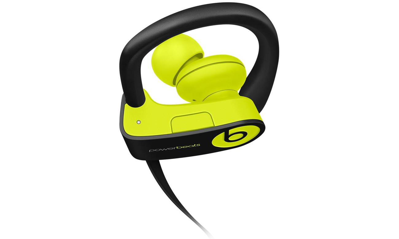 Słuchawki Apple Powerbeats 3 Wireless Żółte Bezprzewodowe jak trzeba