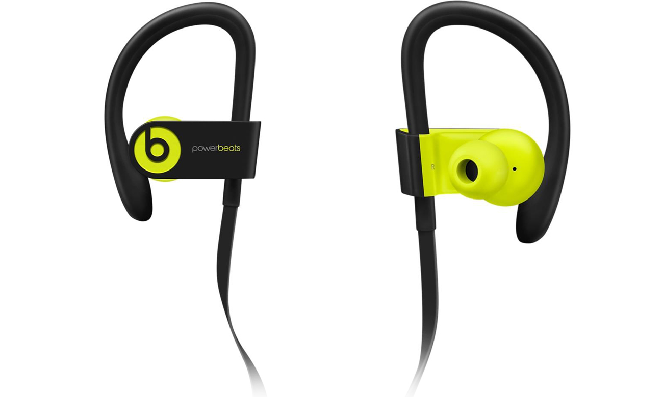 Słuchawki Apple Powerbeats 3 Wireless Żółte Noise Isolating