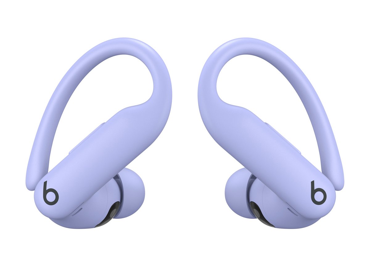 Słuchawki Apple Powerbeats Pro 2 Hiperfiolet - Widok lewej i prawej słuchawki