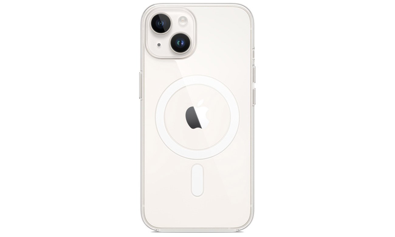 Przezroczyste etui Apple MagSafe do iPhone 14
