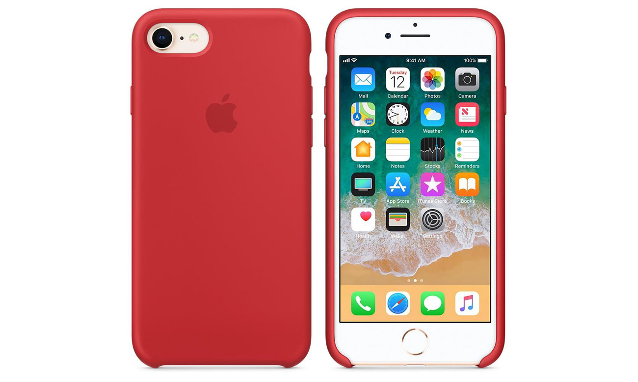 Apple Leather Case do iPhone 7/8