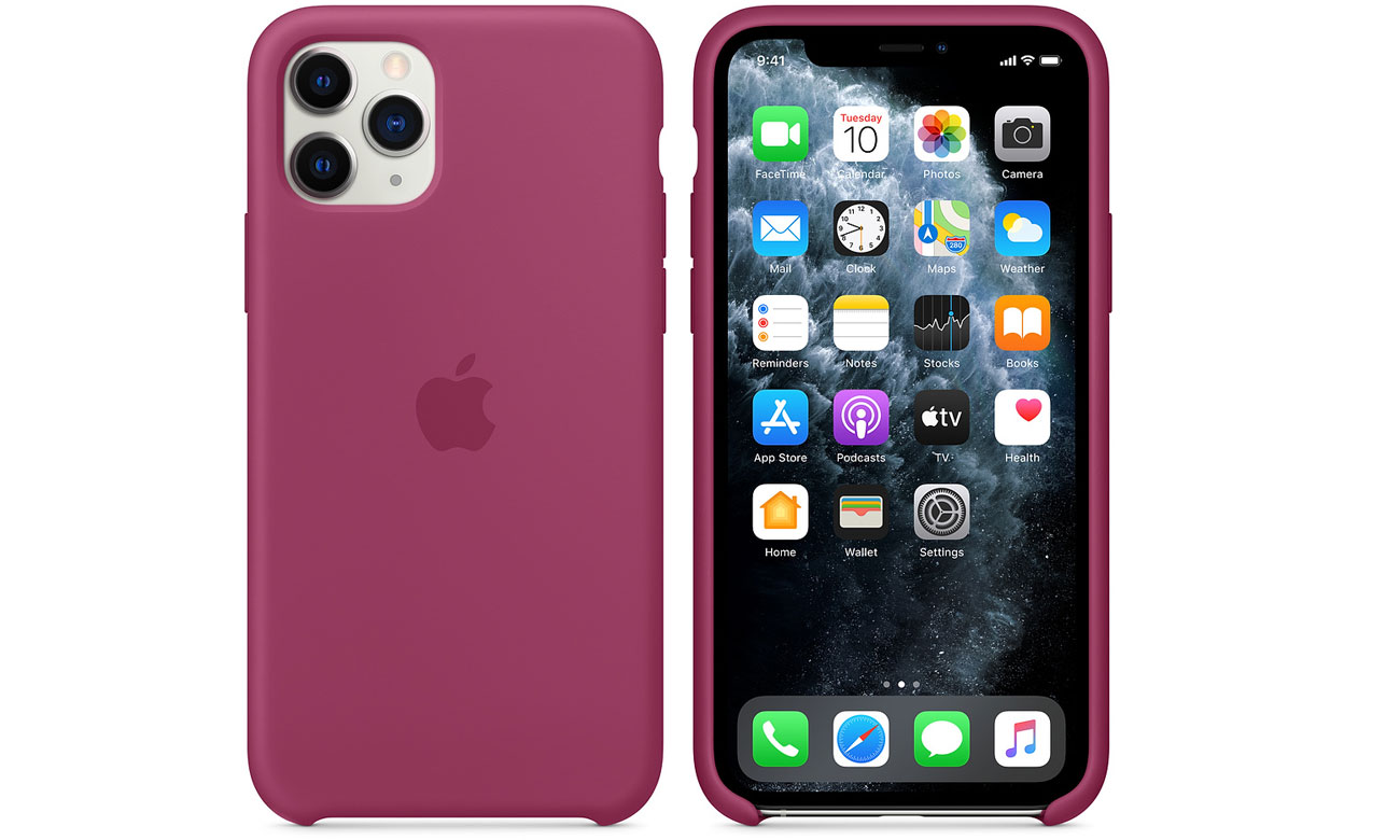 Etui Apple Silicone Case Pomegranate do iPhone 11 Pro