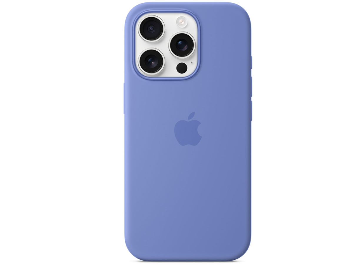 Silikonowe etui MagSafe do Apple iPhone 16 Pro błękitny hiacynt
