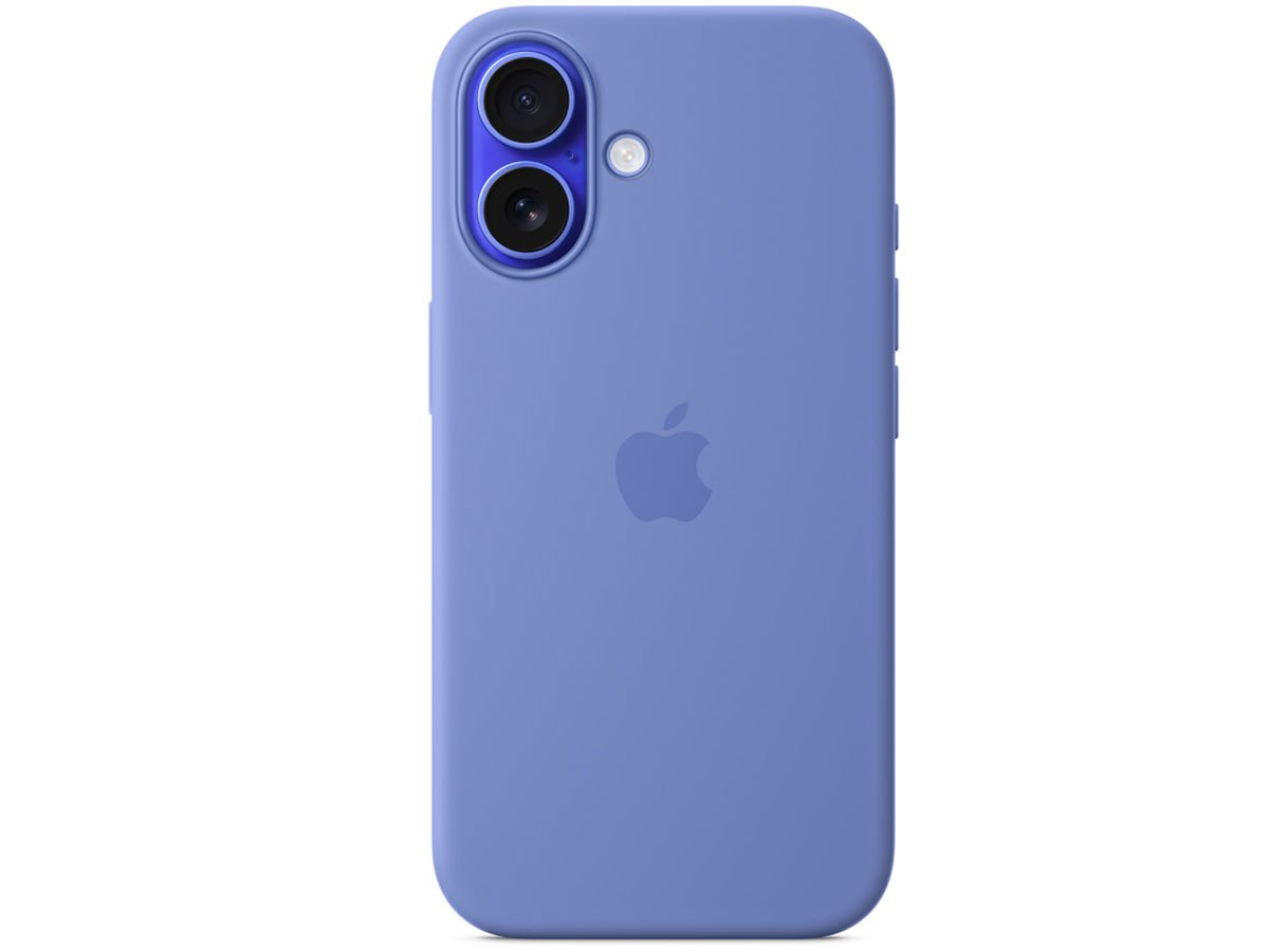 Silikonowe etui MagSafe do Apple iPhone 16 błękitny hiacynt