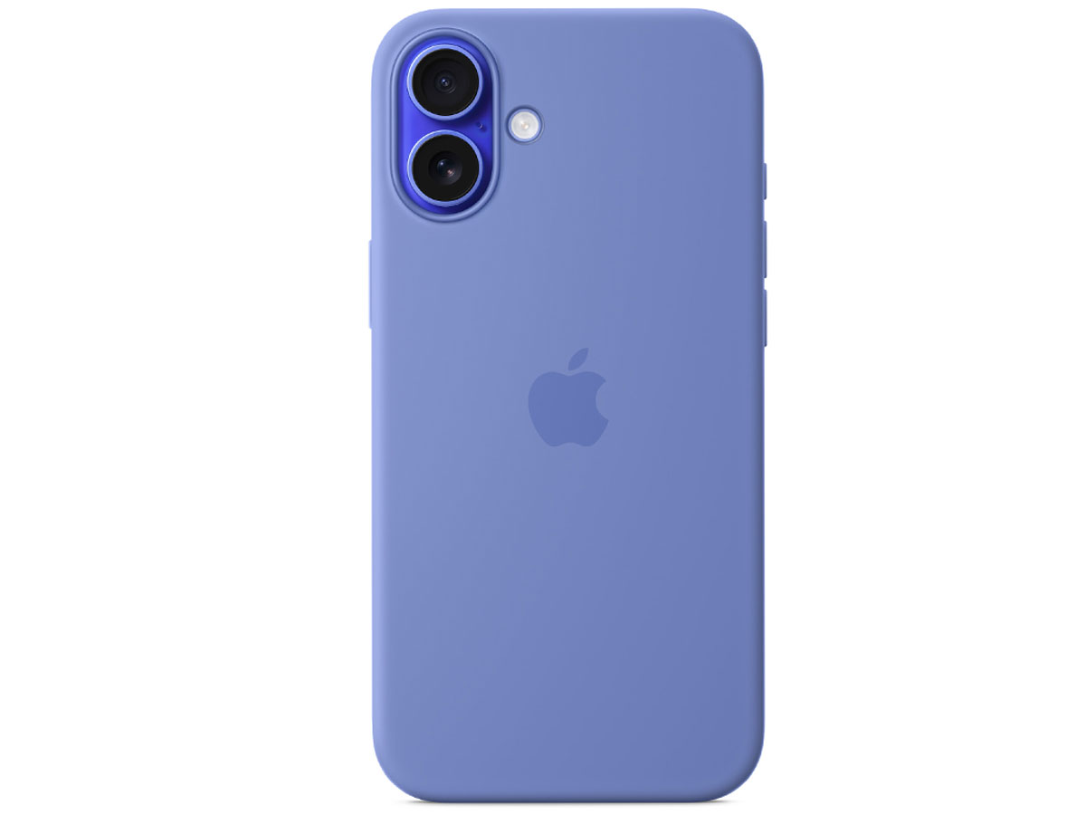 Silikonowe etui MagSafe do Apple iPhone 16 Plus błękitny hiacynt