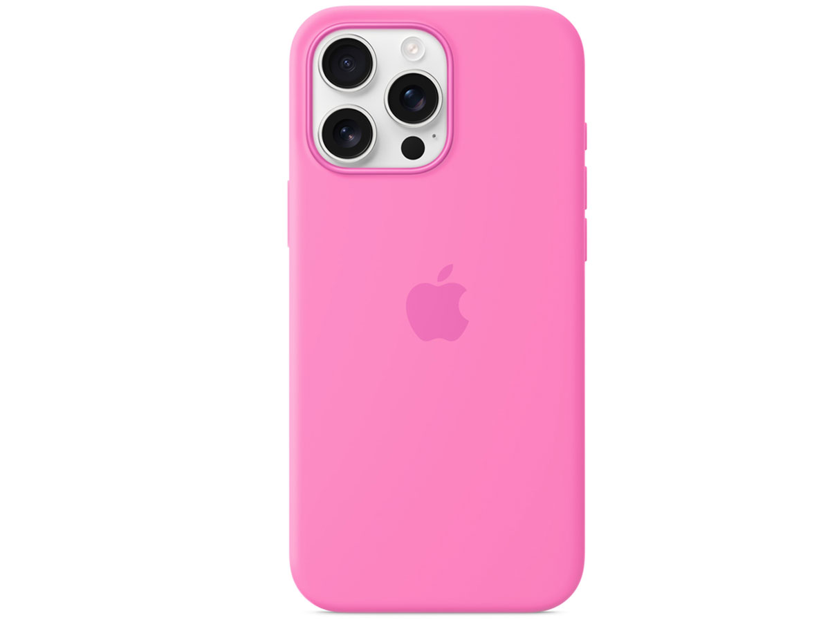 Silikonowe etui MagSafe do Apple iPhone 16 Pro Max piwonia