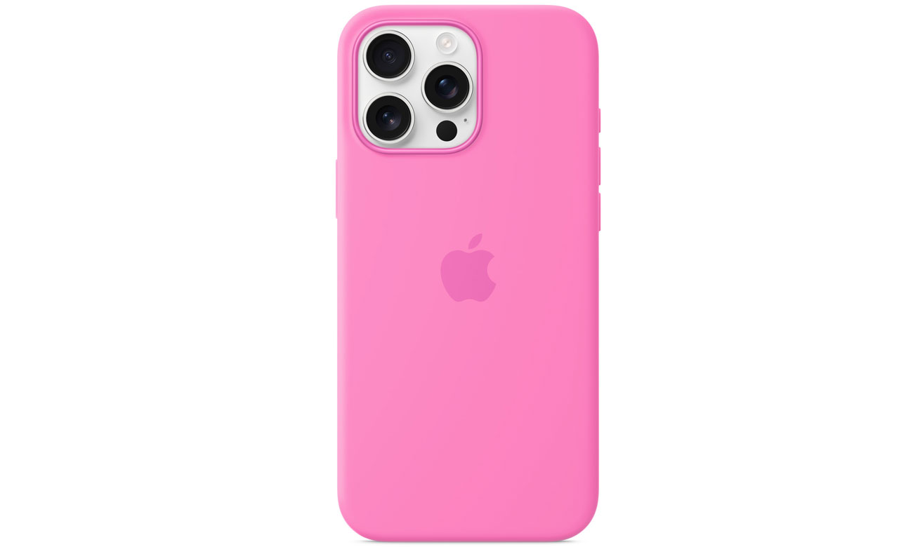 Silikonowe etui MagSafe do Apple iPhone 16 Pro Max piwonia