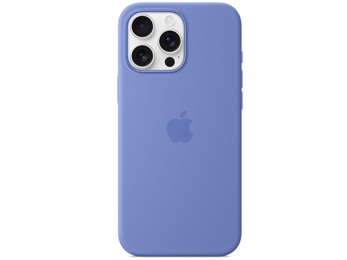Silikonowe etui MagSafe do Apple iPhone 16 Pro Max błękitny hiacynt