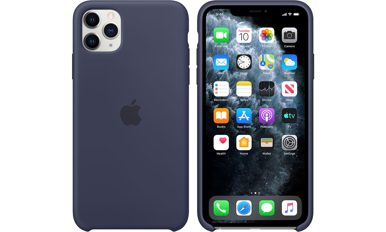 Apple Silicone Case do iPhone 11 Pro Max Midnight Blue MWYW2ZM/A
