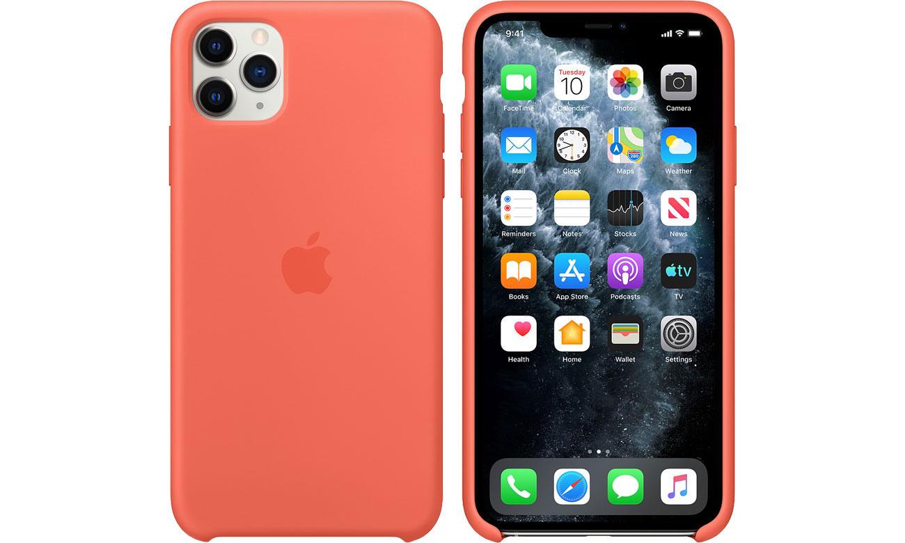 Apple Silicone Case do iPhone 11 Pro Max Orange MX022ZM/A