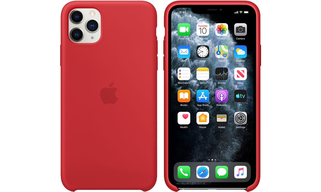 Apple Silicone Case do iPhone 11 Pro Max (PRODUCT)RED MWYV2ZM/A