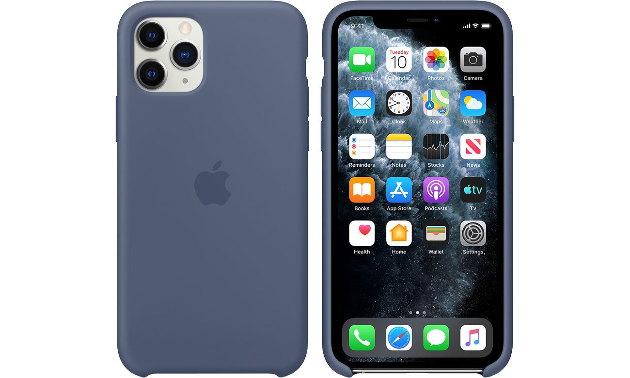 Apple Silicone Case do iPhone 11 Pro Alaskan Blue MWYR2ZM/A