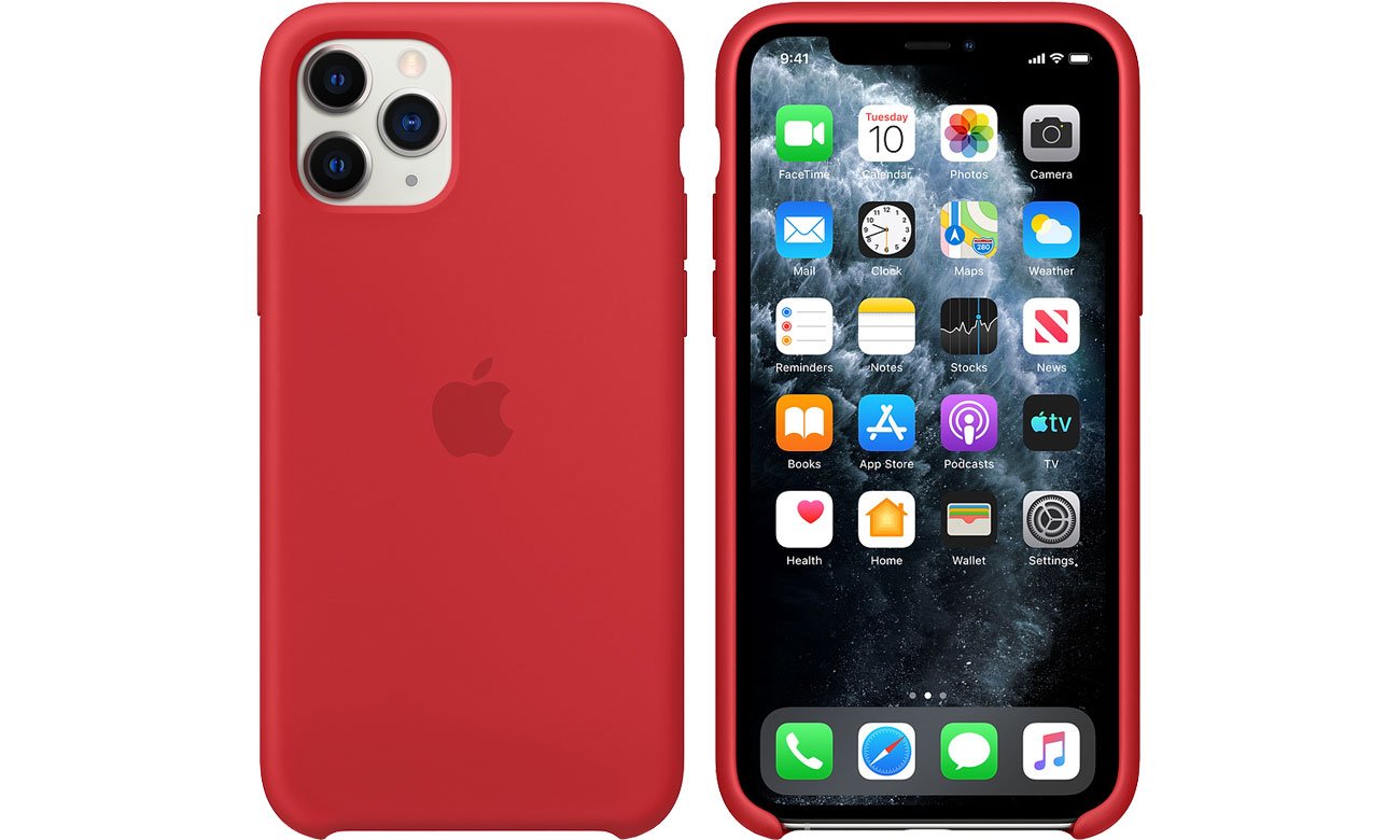 Apple Silicone Case do iPhone 11 Pro (PRODUCT)RED MWYH2ZM/A