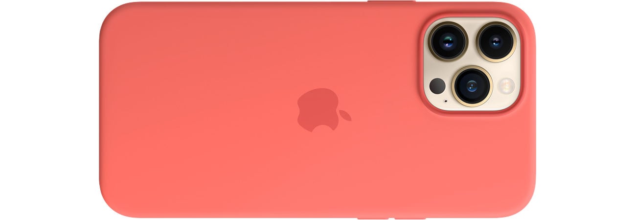 Silikonowa obudowa do iPhone 13 Pro Max róż pomelo
