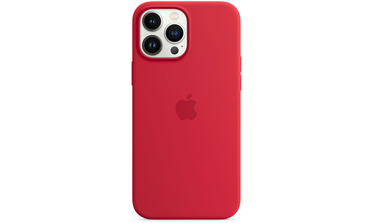 Apple Silicone Case iPhone 13 Pro Max (PRODUCT)RED