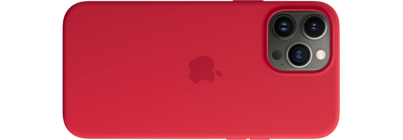 Silikonowa obudowa do iPhone 13 Pro Max (PRODUCT)RED