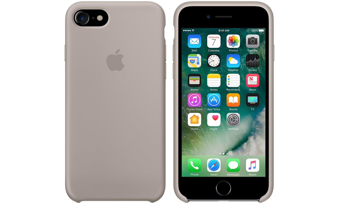 Etui Apple Silicone Case do iPhone 7 Pebble MQ0L2ZM/A