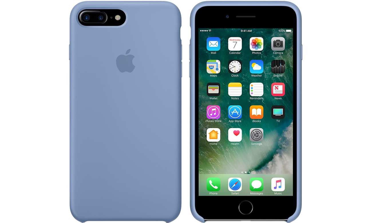 Etui Apple Silicone Case do iPhone 7 Plus Azure MQ0M2ZM/A