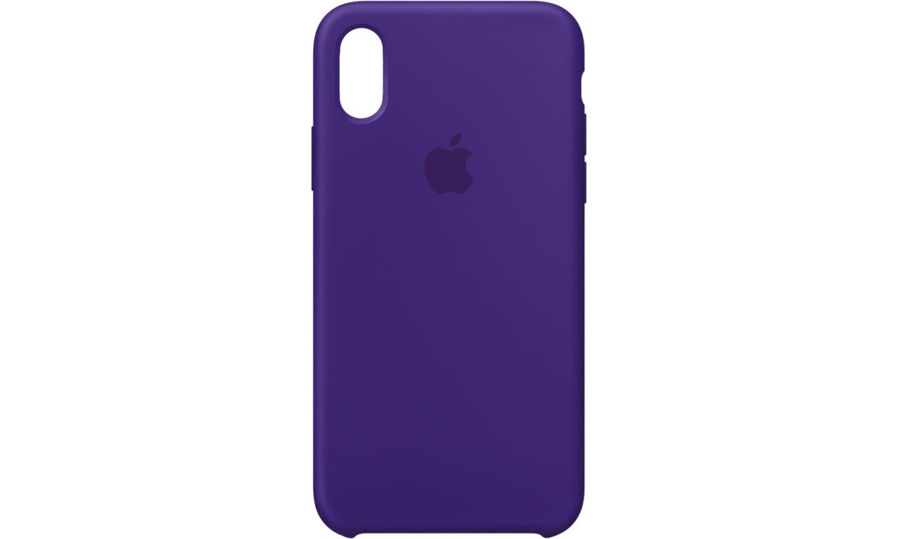 Etui silikonowe Apple Silicone Case do iPhone X Ultra Violet