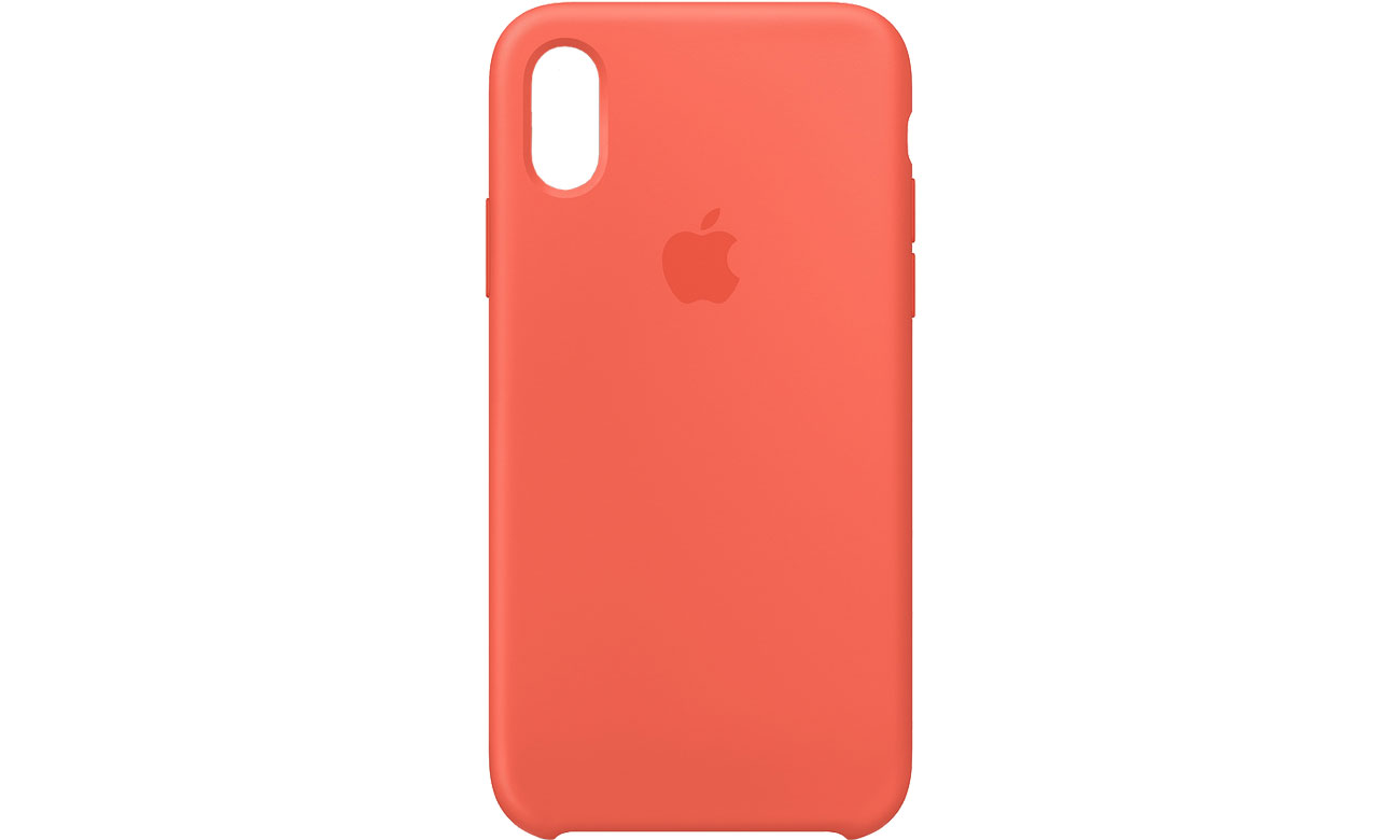 Apple iPhone XS Silicone Case Nektarynka