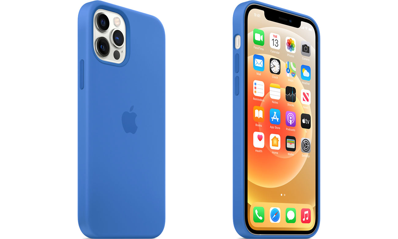 Apple Silikonowe etui iPhone 12|12Pro adriatycki błękit MJYY3ZM/A