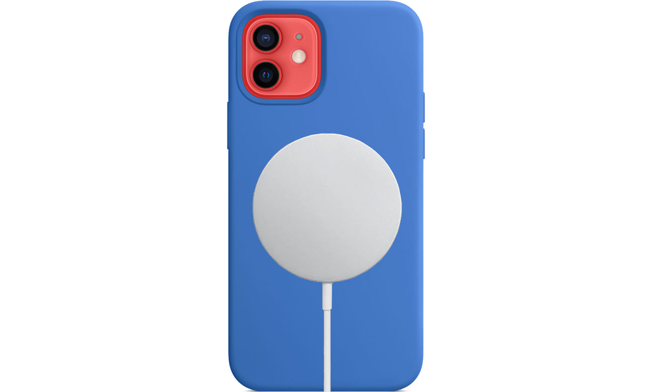 Apple Silikonowe etui iPhone 12|12Pro adriatycki błękit MJYY3ZM/A