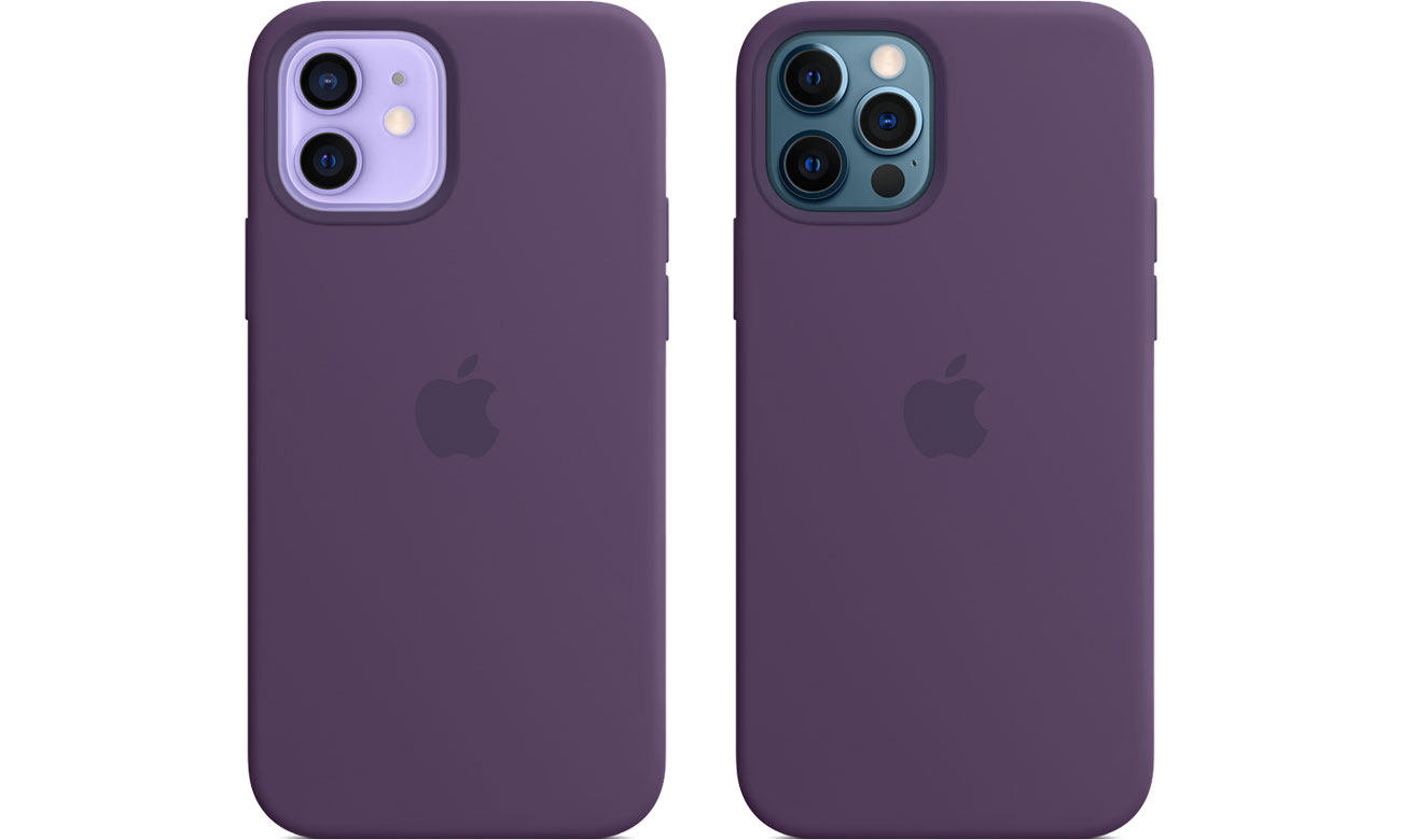 Apple Silikonowe etui iPhone 12|12Pro ametyst MK033ZM/A