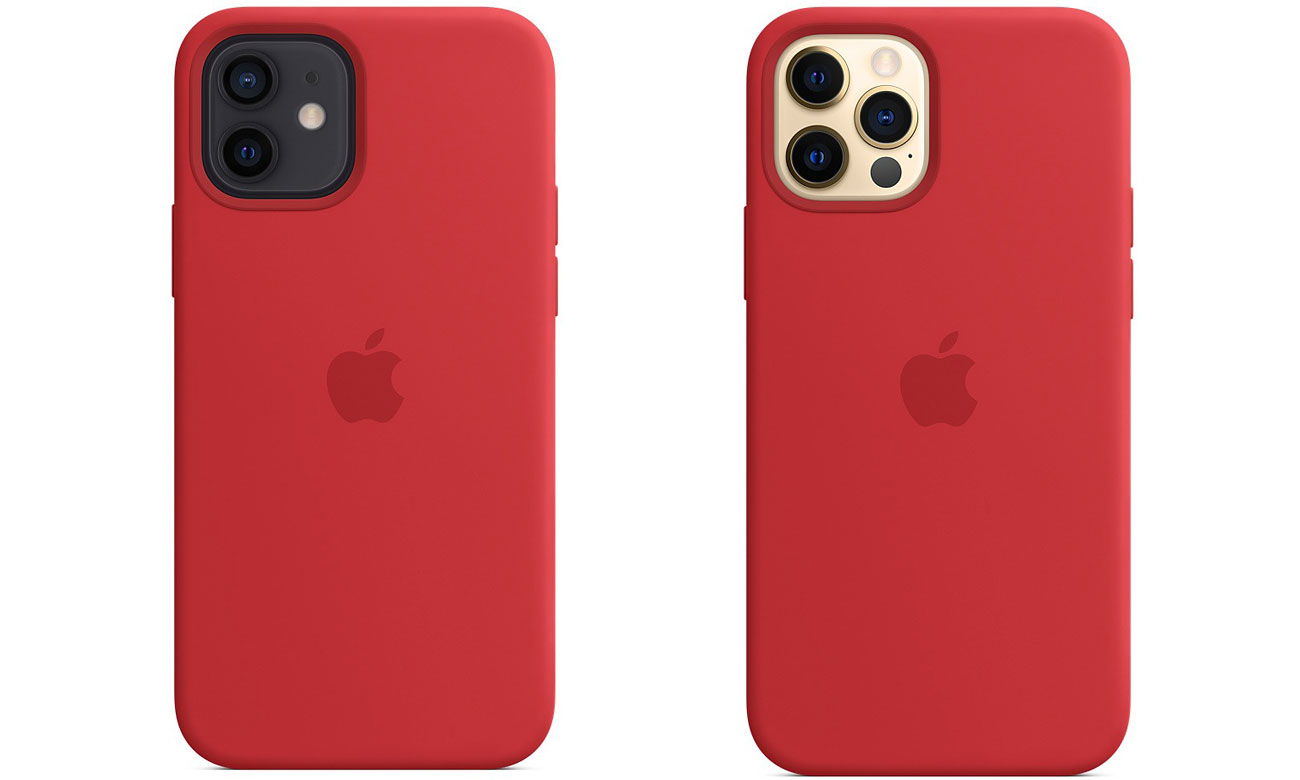 Silikonowe etui z MagSafe do Apple iPhone 12/12 Pro - (PRODUCT)RED