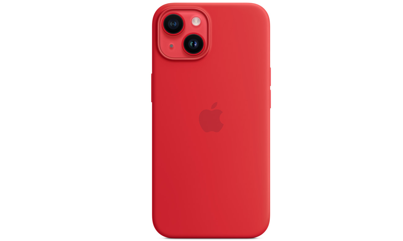 Silikonowe etui z MagSafe iPhone 14 (PRODUCT)RED
