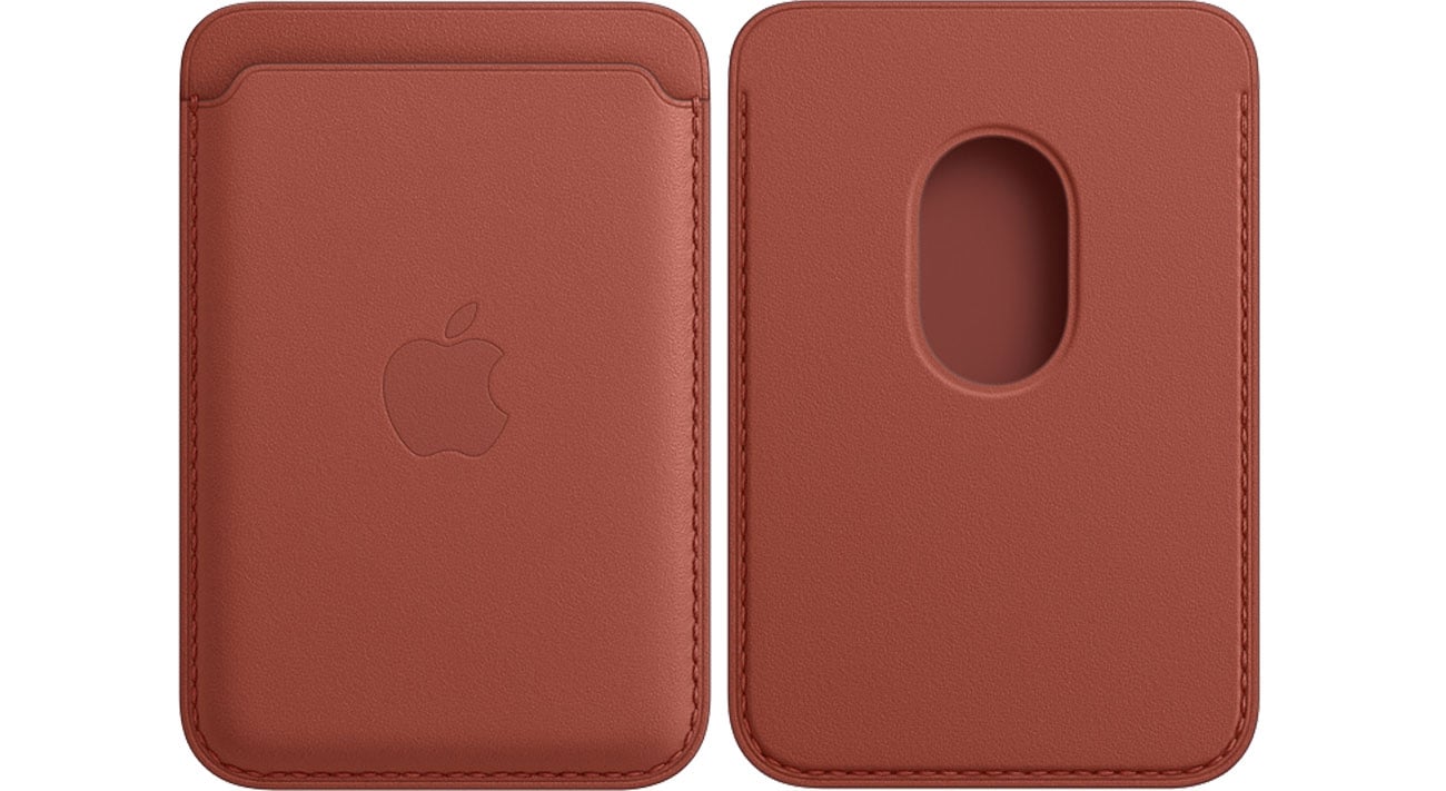 Apple Skórzany portfel iPhone 12 pustynna glina MK0E3ZM/A