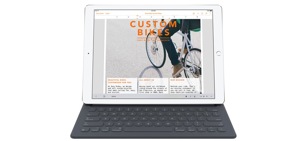 Apple Smart Keyboard skróty klawiszowe