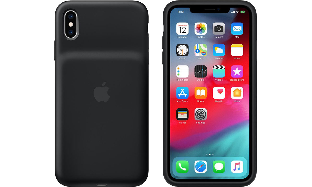 Apple Smart Battery Case do iPhone Xs Max Black Etui i obudowy na