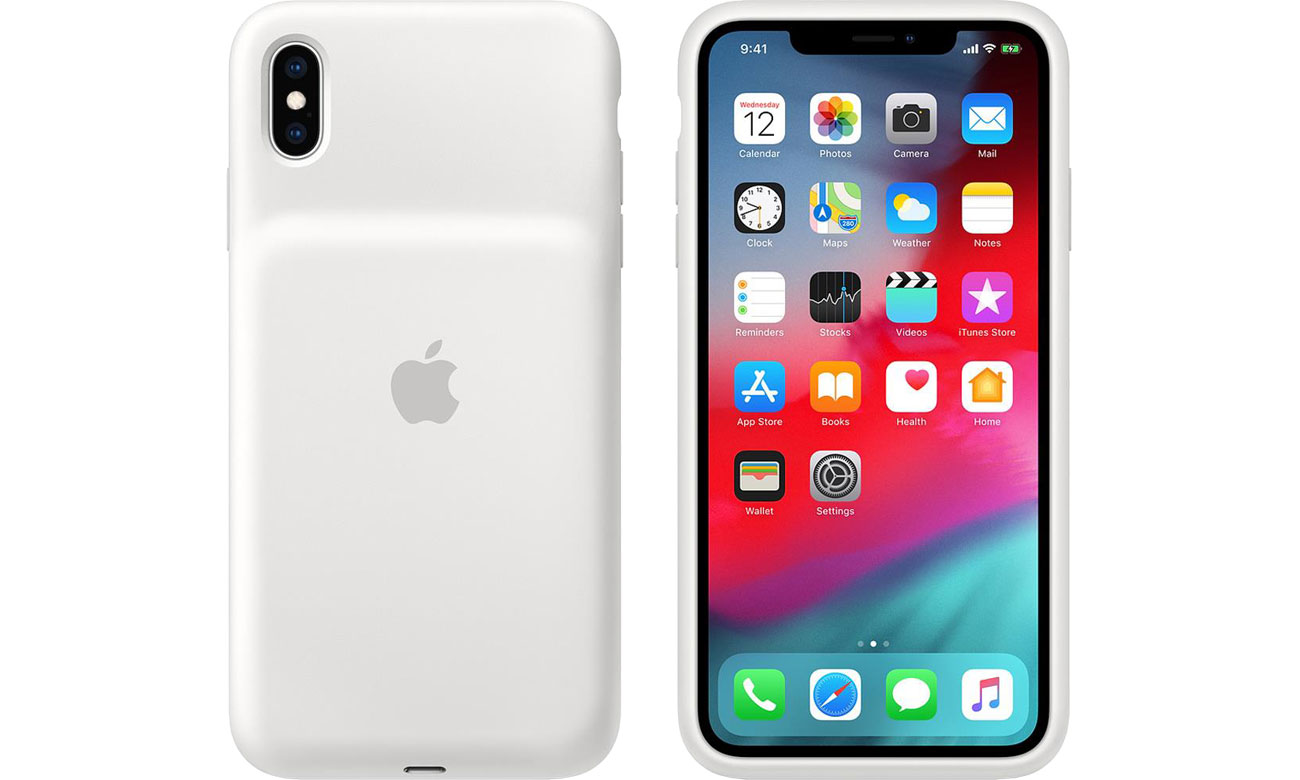 Smart Battery Case do iPhone Xs Max White