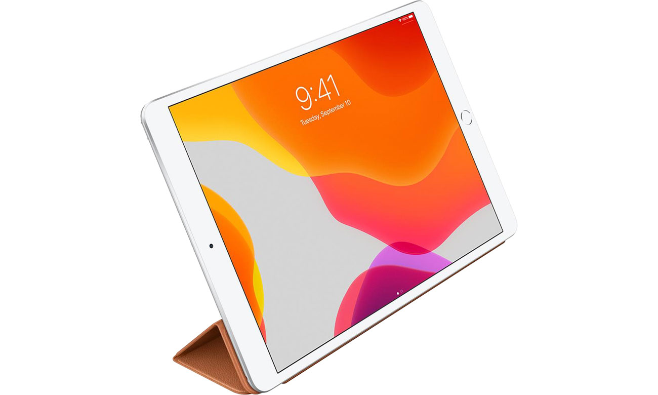 Apple Leather Smart Cover - Funkcja podstawki