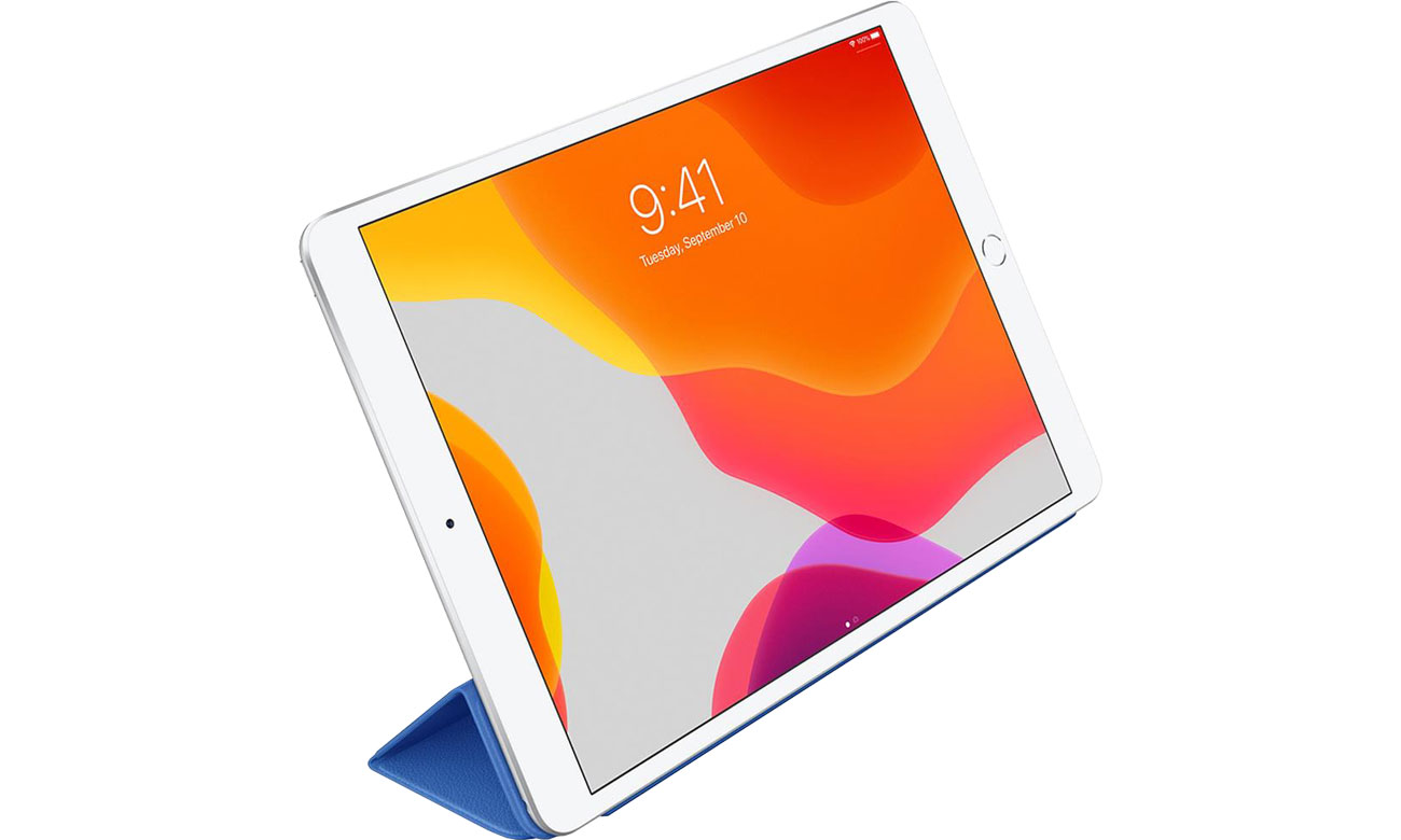 Apple Leather Smart Cover - Funkcja podstawki