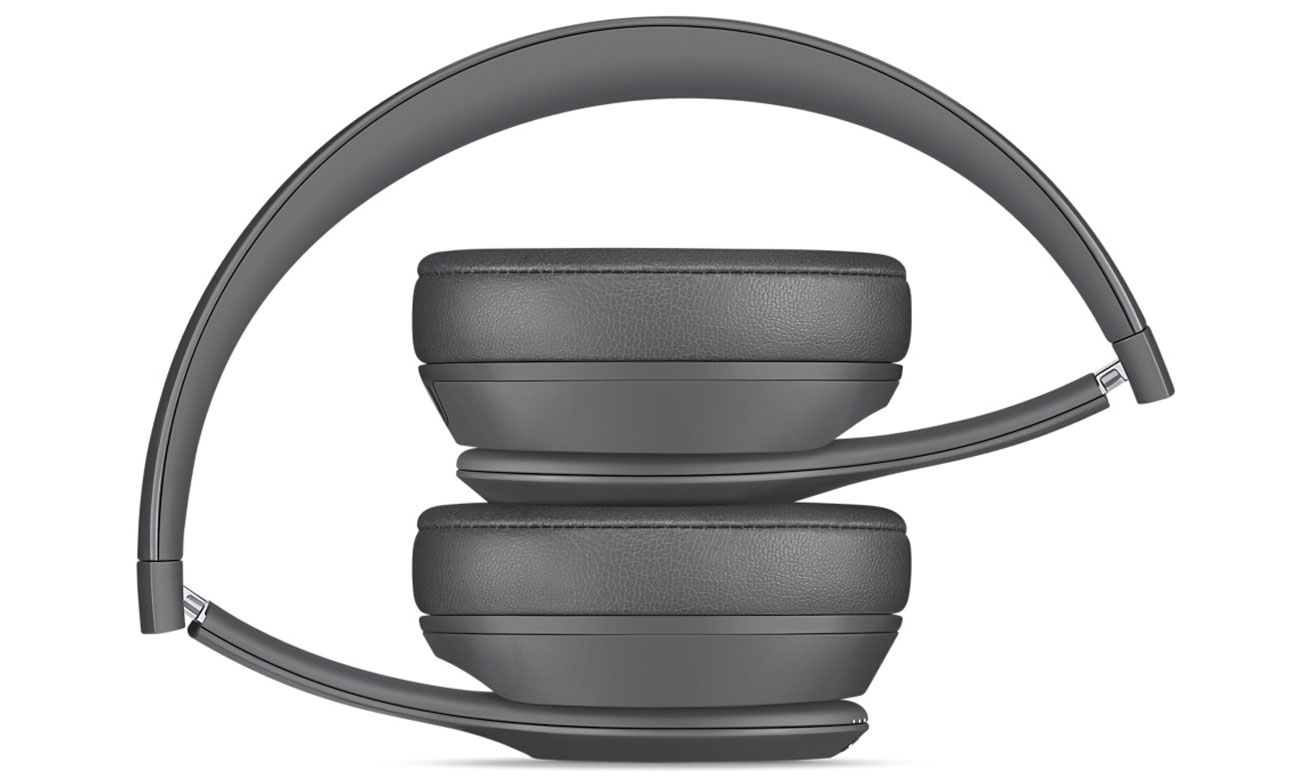 Słuchawki Apple Beats Solo3 Wireless Asphalt Grey Składana konstrukcja