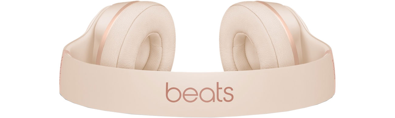Słuchawki Apple Beats Solo3 Wireless Matte Gold Komfort dopasowany do Ciebie