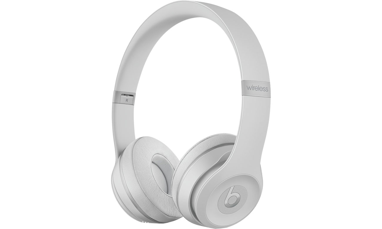 Słuchawki Apple Beats Solo3 Wireless Matte Silver Noise Isolating